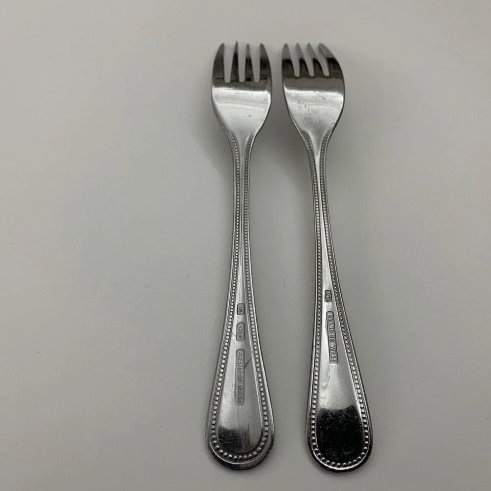 Brand Ware Beaded Forks Lot of 2